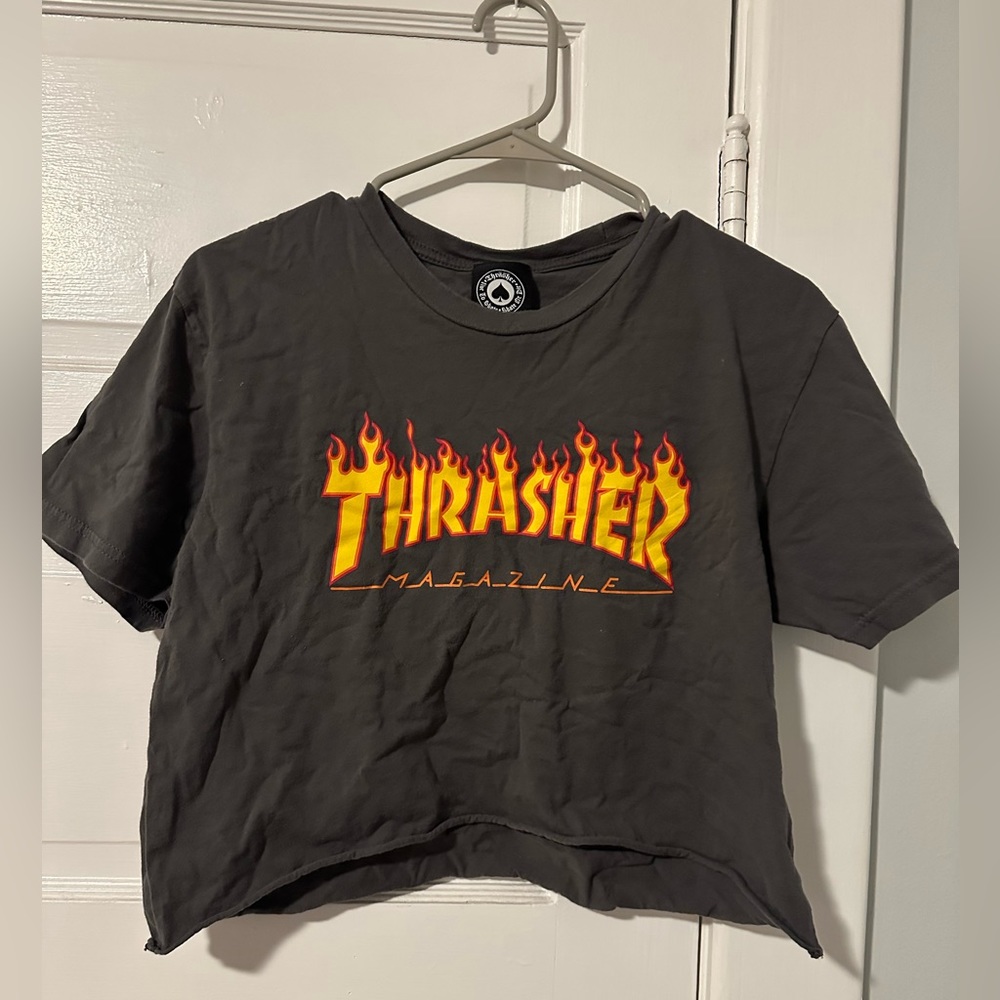 Thrasher Cropped T
